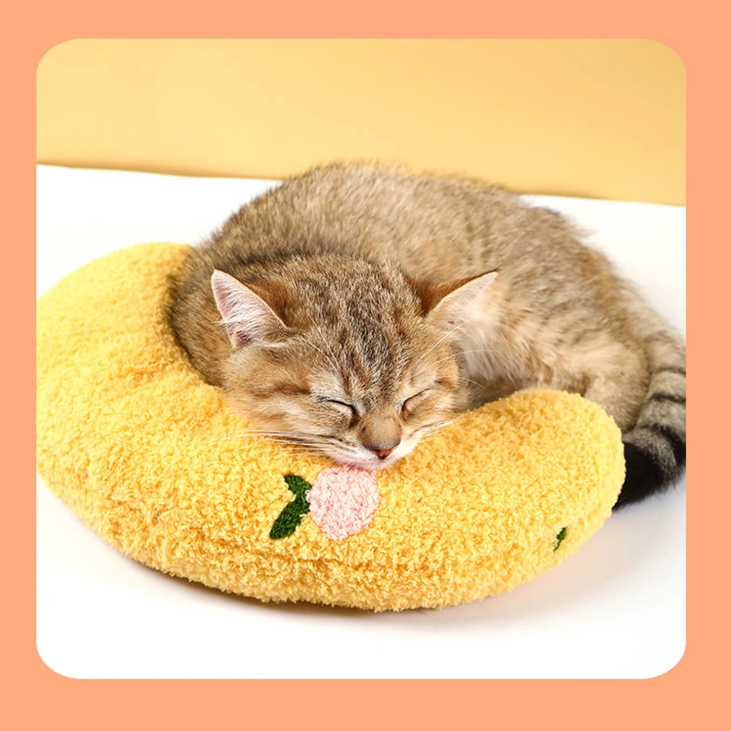 Pets Pillow U-Shaped Cat Sleeping Pillow