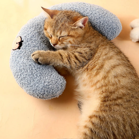 Pets Pillow U-Shaped Cat Sleeping Pillow